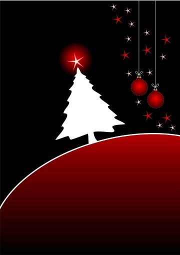 Рождественская елка на холме. Фото Free for commercial use, No attribution required. Бесплатное стоковое фото для свободного скачивания