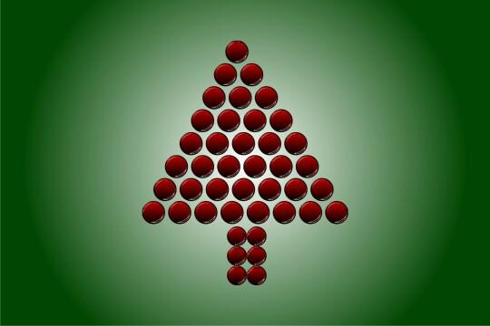Абстрактное рождественское дерево. Фото Free for commercial use, No attribution required. Бесплатное стоковое фото для свободного скачивания