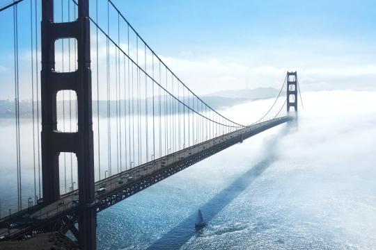 Мост Золотые ворота Сан-Франциско. Фото Free for commercial use, No attribution required. Бесплатное стоковое фото для свободного скачивания