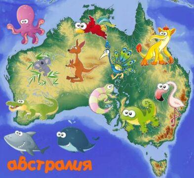 Мультяшный автралия иллюстрация фон. Фото Свободно для коммерческого использования, Атрибуция не требуется. Бесплатное стоковое фото для свободного скачивания