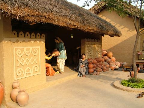 Индbйская деревня. Фото Свободно для коммерческого использования, Атрибуция не требуется. Бесплатное стоковое фото для свободного скачивания