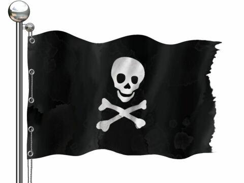 Пиратский флаг. Фото Свободно для коммерческого использования, Атрибуция не требуется. Бесплатное стоковое фото для свободного скачивания