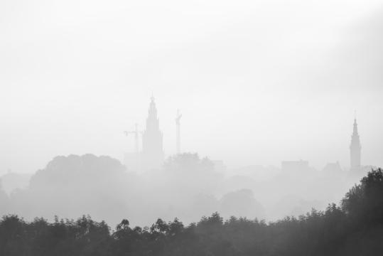 Гронинген в черно-белом исполнении. Фото Свободно для коммерческого использования, Атрибуция не требуется. Бесплатное стоковое фото для свободного скачивания