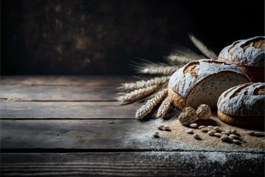 Хлеб из пшеницы и муки грубого помола. Фото Свободно для коммерческого использования, Атрибуция не требуется. Бесплатное стоковое фото для свободного скачивания
