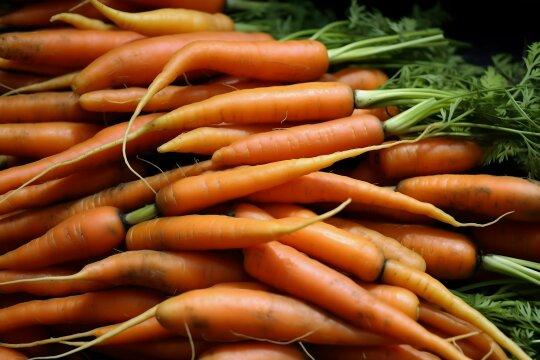 Свежая морковь на рынке. Фото Свободно для коммерческого использования, Атрибуция не требуется. Бесплатное стоковое фото для свободного скачивания
