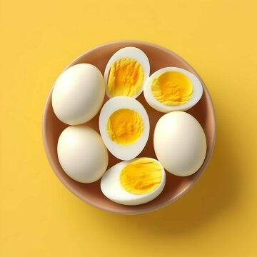 Вареные яйца на тарелке. Фото Свободно для коммерческого использования, Атрибуция не требуется. Бесплатное стоковое фото для свободного скачивания