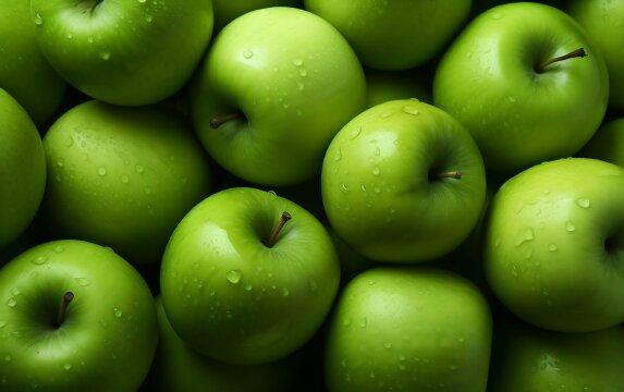 Зеленые яблоки (2). Фото Свободно для коммерческого использования, Атрибуция не требуется. Бесплатное стоковое фото для свободного скачивания