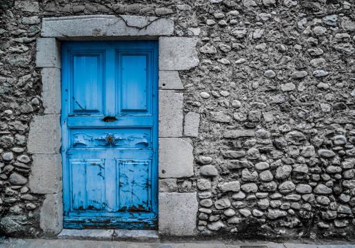 Синяя дверь. Фото Свободно для коммерческого использования, Атрибуция не требуется. Бесплатное стоковое фото для свободного скачивания