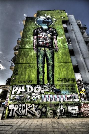 Граффити в Салониках. Фото Свободно для коммерческого использования, Атрибуция не требуется. Бесплатное стоковое фото для свободного скачивания