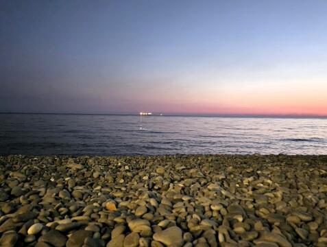 Закат и море. Фото Free for commercial use, No attribution required. Бесплатное стоковое фото для свободного скачивания