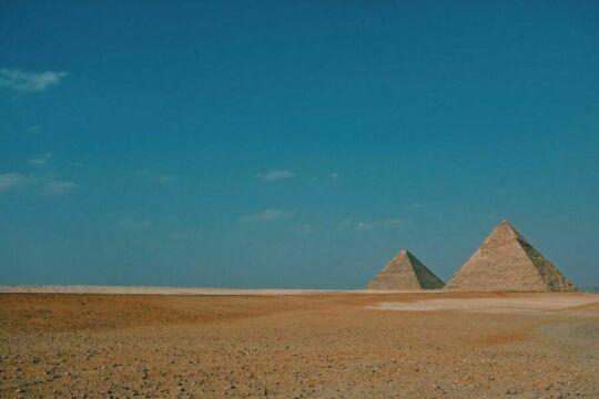 Пирамиды Песок Голубое Небо. Фото Free for commercial use, No attribution required. Бесплатное стоковое фото для свободного скачивания