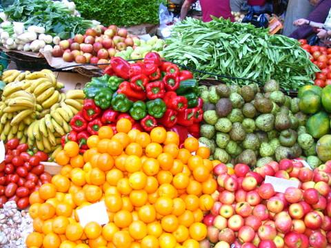 Продовольственный рынок на Мадейре. Фото Свободно для коммерческого использования, Атрибуция не требуется. Бесплатное стоковое фото для свободного скачивания