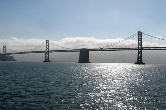Мост через залив Сан-Франциско. Фото Free for commercial use, No attribution required. Бесплатное стоковое фото для свободного скачивания