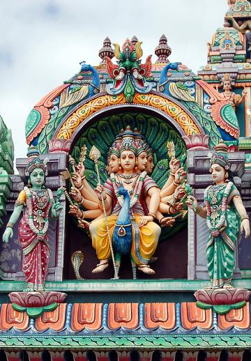 Деталь индуистского храма. Фото Свободно для коммерческого использования, Атрибуция не требуется. Бесплатное стоковое фото для свободного скачивания