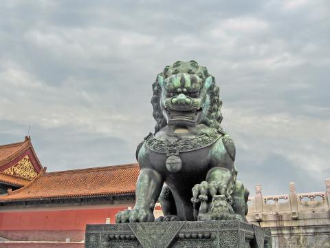 Китайский лев. Фото Свободно для коммерческого использования, Атрибуция не требуется. Бесплатное стоковое фото для свободного скачивания