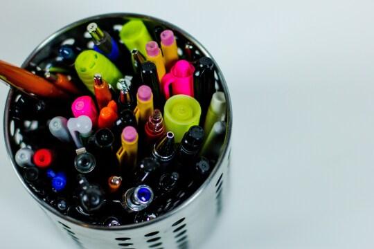 Ручки карандаши. Фото Free for commercial use, No attribution required. Бесплатное стоковое фото для свободного скачивания