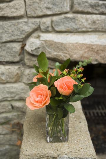 Розы на каменной плите. Фото Free for commercial use, No attribution required. Бесплатное стоковое фото для свободного скачивания