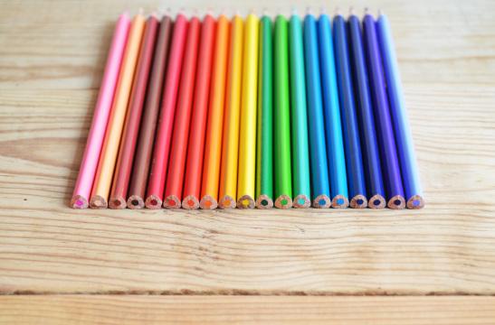 Цветные карандаши. Фото Free for commercial use, No attribution required. Бесплатное стоковое фото для свободного скачивания