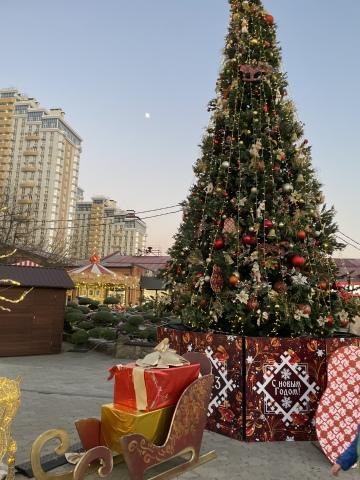 Новый год в Краснодаре. Фото Free for commercial use, No attribution required. Бесплатное стоковое фото для свободного скачивания