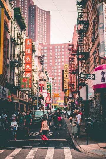 Китайский квартал Нью-Йорка. Фото Свободно для коммерческого использования, Атрибуция не требуется. Бесплатное стоковое фото для свободного скачивания